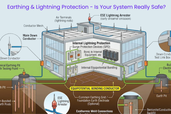 Earthing & Lightning Protection – Is Your System Really Safe?